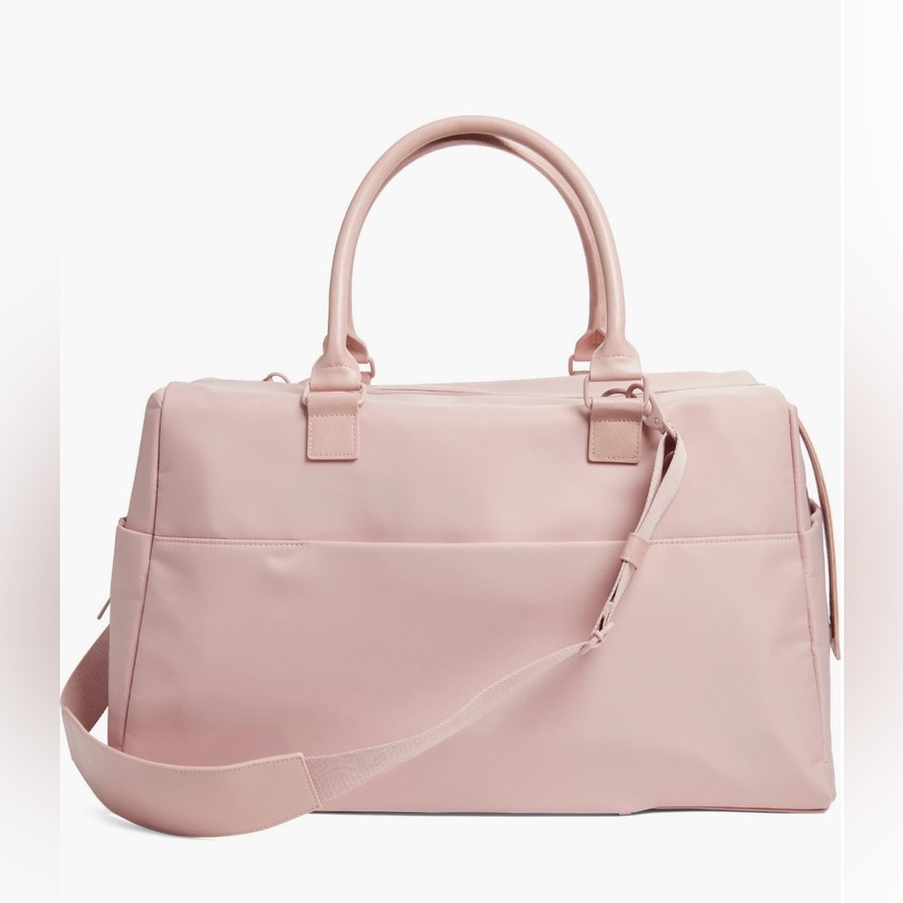 BEIS Commuter Duffle Bag Atlas Pink Travel Weekender Gym Carry On | NWT - Picture 8 of 14